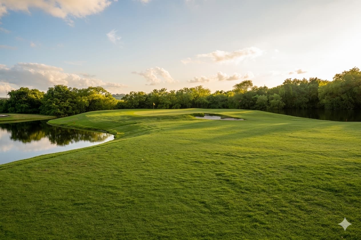 Signature hole at The Dominion Country Club golf course